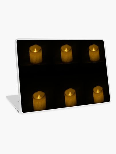 Discover Candels.happy .dark .fire.deep.candy.dark  | Laptop Skin