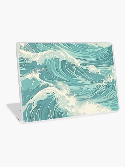 Discover Ocean Waves 1 | Laptop Skin
