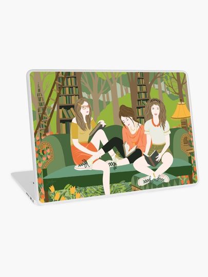 Discover Book club | Laptop Skin