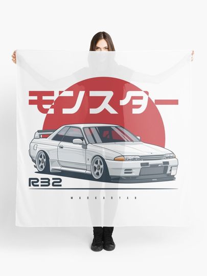 Discover Monster. Skyline R32 GTR | Scarf