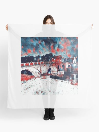 Discover The bridge to Trastevere over the river | Scarf