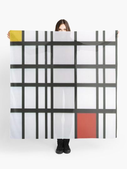 Discover Piet Mondrian | Scarf