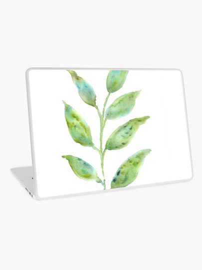 Discover bright leaf | Laptop Skin