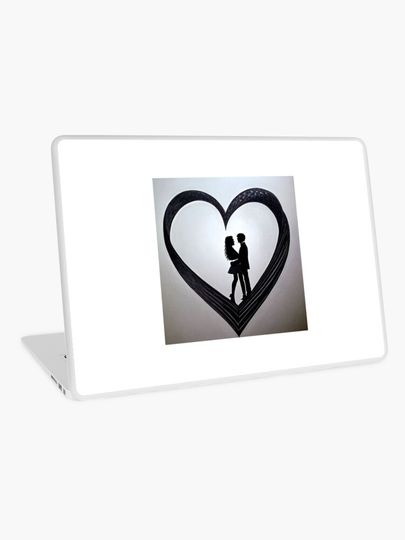 Discover A heart for love | Laptop Skin