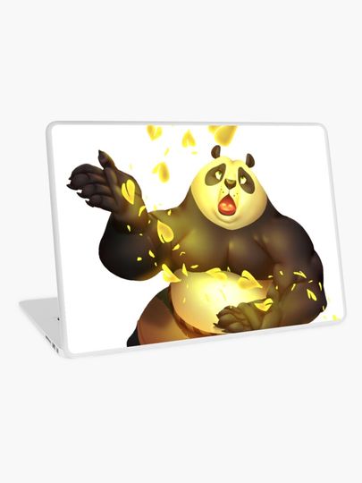Discover Po Being One With Himself | Laptop Skin