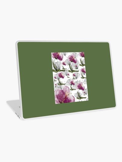 Discover Pink Flower No. 2 | Laptop Skin