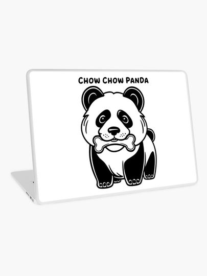 Discover Chow Chow Panda | Laptop Skin