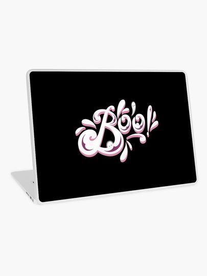 Discover Boo! Spooky Cute Halloween Ghosties | Laptop Skin