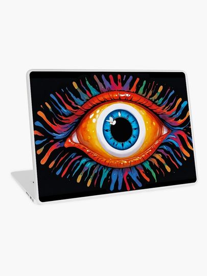 Discover See it colorfully | Laptop Skin
