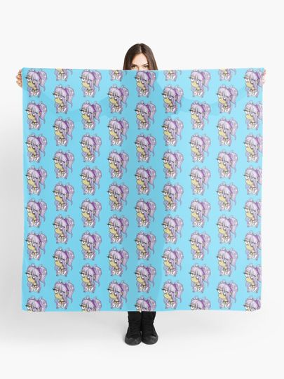 Discover Cursed AshiiiBoo Simpsons Style | Scarf