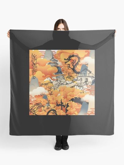 Discover Sky tempel | Scarf
