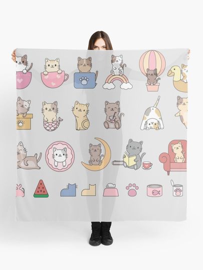 Discover cats sequence | Scarf