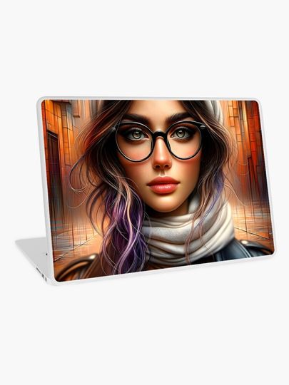 Discover Urban Vibe: Elegant Sophistication | Laptop Skin