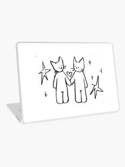 Discover Commissions in bio | Laptop Skin