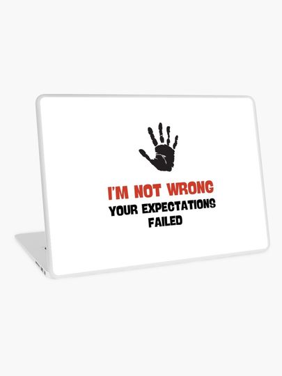 Discover Just saying 12 | Laptop Skin