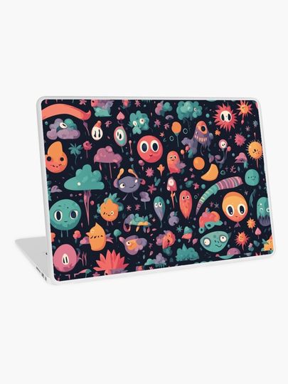Discover the cartoon design to vibrant colors | Laptop Skin
