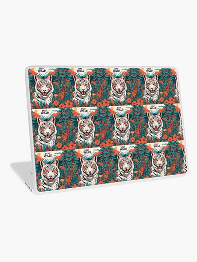 Discover Stay wild | Laptop Skin
