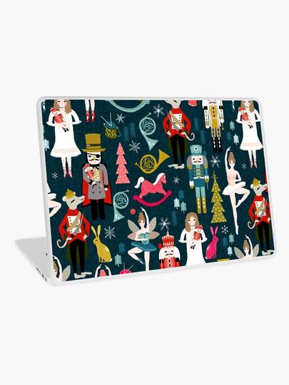 Discover Nutcracker Ballet by Andrea Lauren  | Laptop Skin