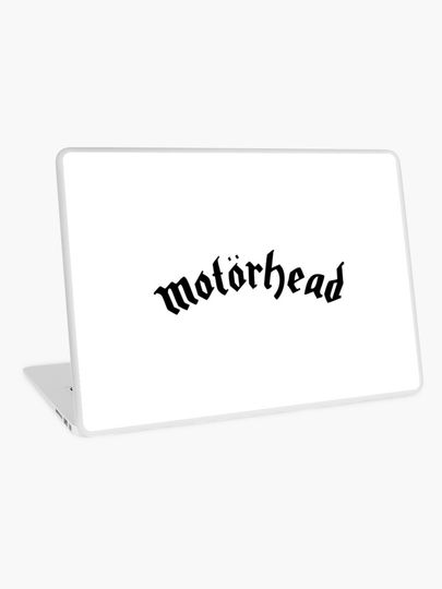 Discover Black Curve Motorheads | Laptop Skin