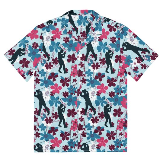 Discover BONK Golfwear Hawaiian Shirt feat. Subtle Wildly Flailing Golfers