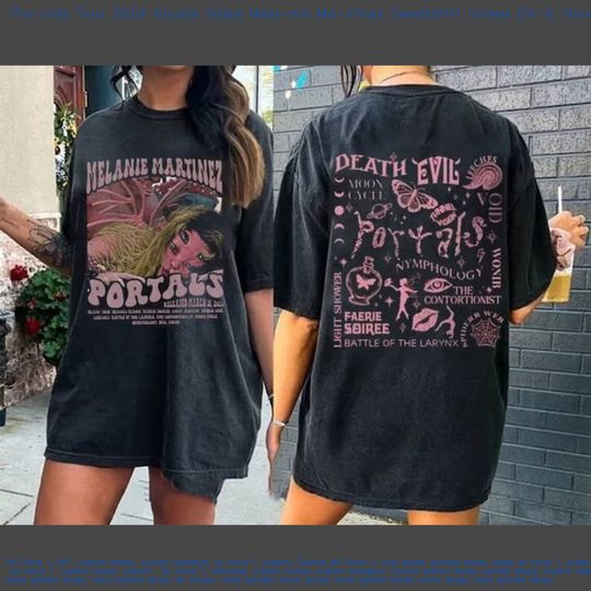 Discover Portals Tour 2024 Double Sided Melanie Martinez Shirt