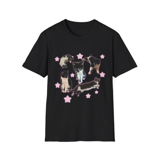 Discover Kittykittyivy Collage Cute Cat T-Shirt