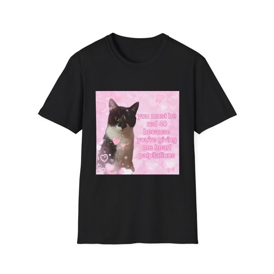 Discover You Must Be Red 40 Cute Cat T-Shirt