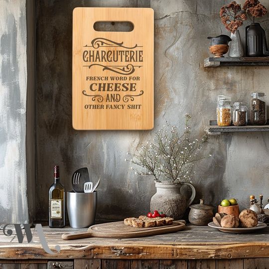 Discover Funny Charcuterie  Cutting Board