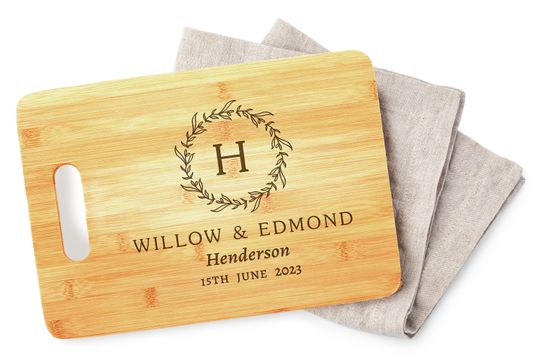 Discover Gift for Wedding, Personalized Cutting Board, Bamboo Cutting Board,  Kitchen Gift, New Home Gift
