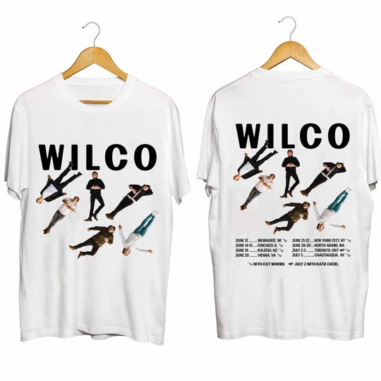 Discover Wilco 2024 Tour Shirt for Band Fans