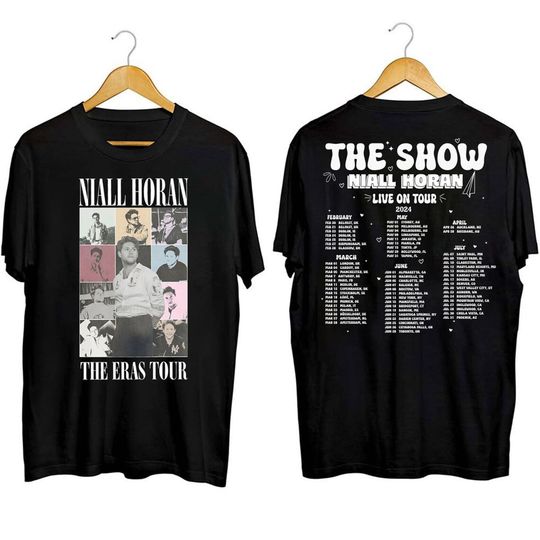 Discover The Show Niall Live On Tour 2024 Horan Shirt, Niall Shirt Horan