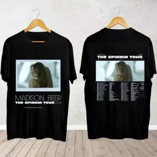 Discover Madison Beer The Spinning Tour 2024 T-Shirt