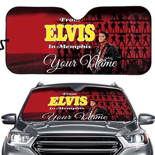 Discover Elvis Presley Car Sun Shade