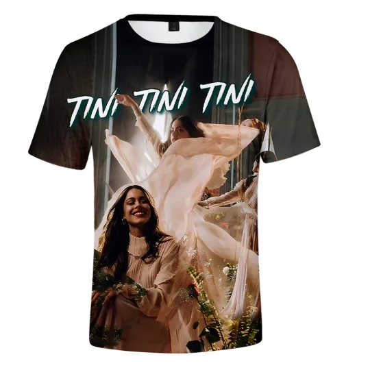 Discover Tini Stoessel T-shirt Tini Tour 2023 3D T-shirt