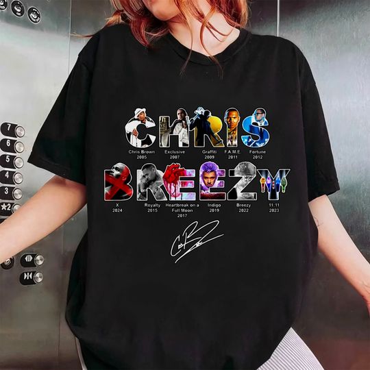 Discover Chris Brown 11:11 Tour Fan Shirt - Perfect Gift