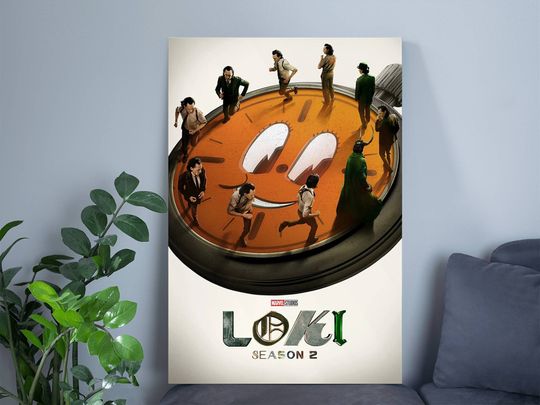 Discover Loki Season 2 First  Poster, Loki And Miss MinutesPoster