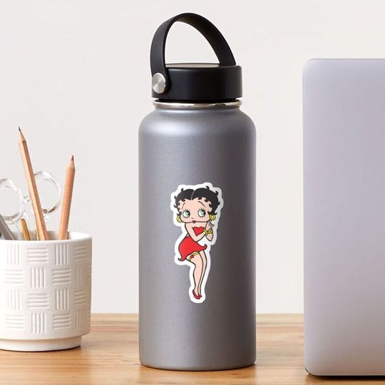 Discover Cartoon Betty Boop Sticker