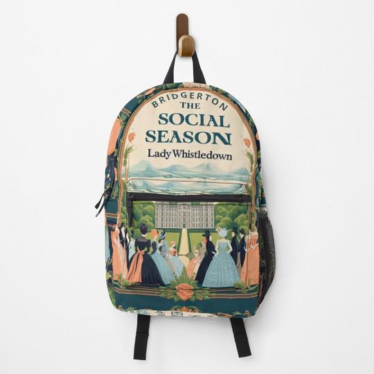 Discover Social Season Lady Whistledown, Bridgertone season3 Backpack