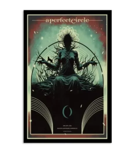 Discover A Perfect Circle April 26, 2024 Red Rocks Poster