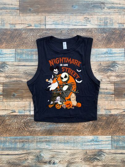 Discover Nightmare Oogie Crop Tank, Sally Jack Zero Crop top
