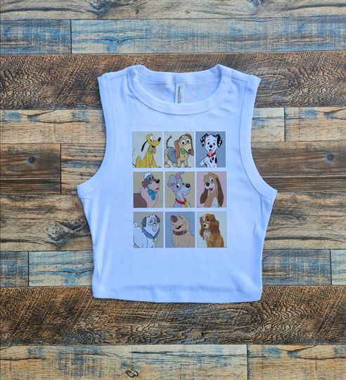 Discover Dog Crop Tank - Life with Dog Design