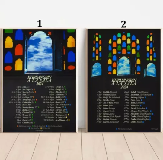 Discover Khrua bin A la Sala Tour 2024 Poster