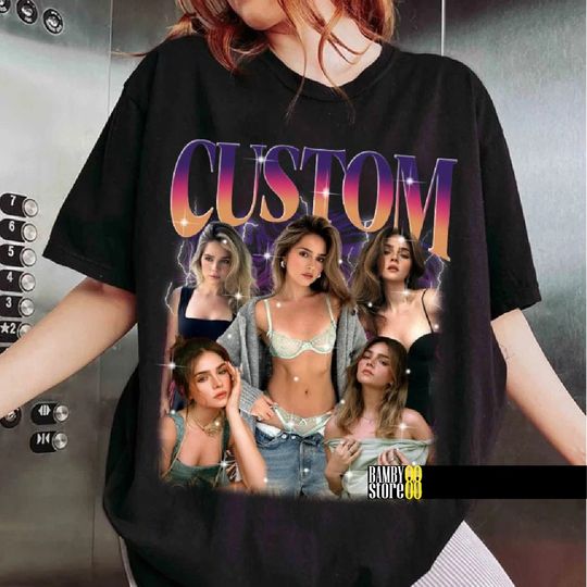 Discover Custom 90s Vintage Bootleg Shirt, Custom Your Own Bootleg Idea Shirt