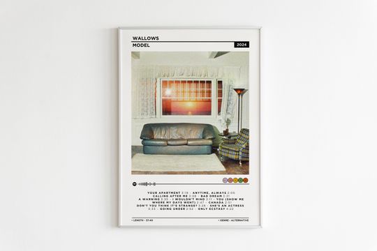 Discover Wallows - Model Album Poster