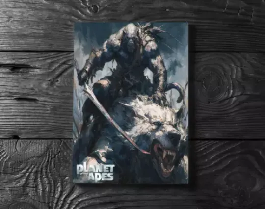 Discover Planet Of The Apes Movies Poster Print