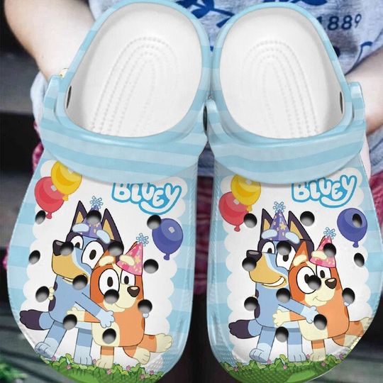 Discover BlueyDad Family Birthday Clog Shoes