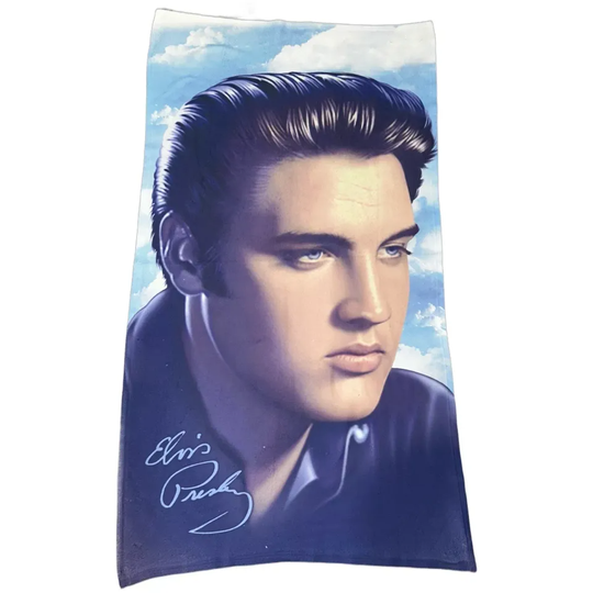 Discover Elvis Presley Beach Towel