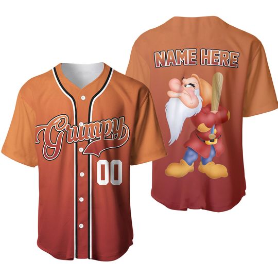 Discover Grumpy Baseball Jersey