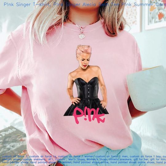 Discover Pink Singer Tshirt