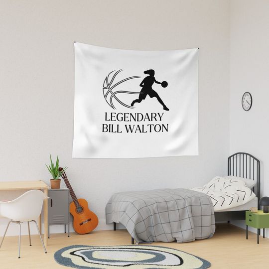 Discover Legendary Bill Walton Tribute Tapestry